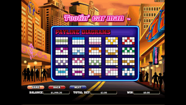 Бонусная игра Tootin' Car Man 4