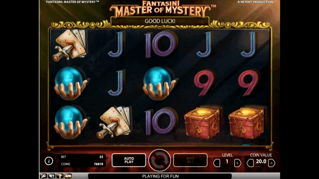 Бонусная игра Fantasini: Master Of Mystery 10