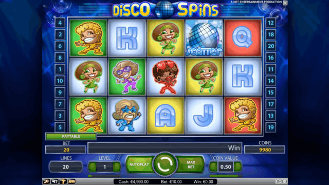 Бонусная игра Disco Spins 1