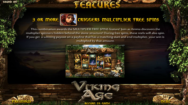 Бонусная игра Viking Age 4