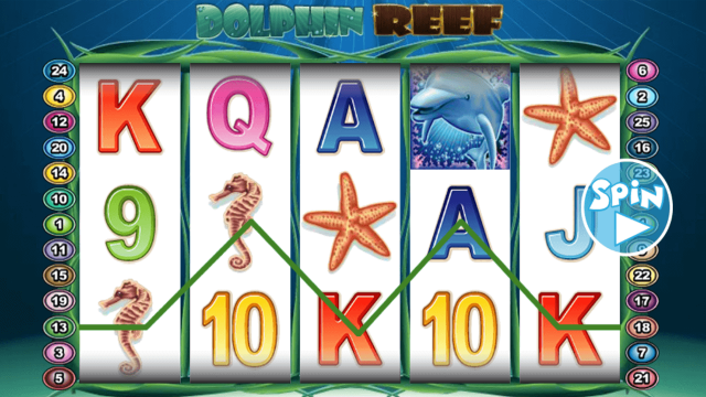 Бонусная игра Dolphin Reef 10