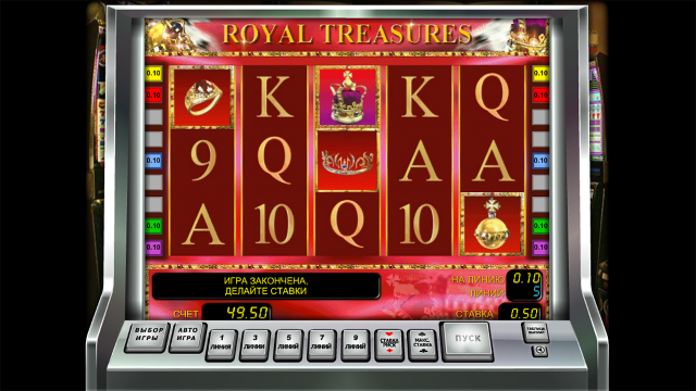 Игровой интерфейс Royal Treasures 9