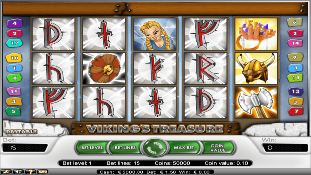 Игровой интерфейс Vikings Treasure 1